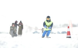 旅游卫视发布京津冀冬季雪地马术系列赛的热血视频